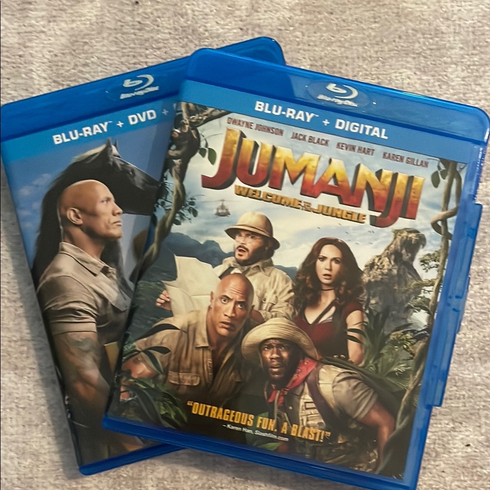 Jumanji: Welcome to the Jungle + Jumanji: The Next Level